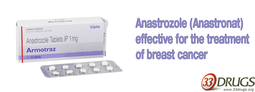 Anastrozole (Anastronat) – effective for the treatment of breast cancer