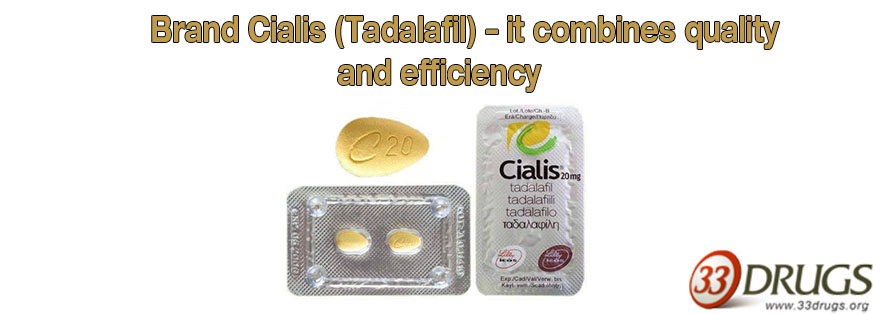 Brand Cialis (Tadalafil) – it combines quality and efficiency