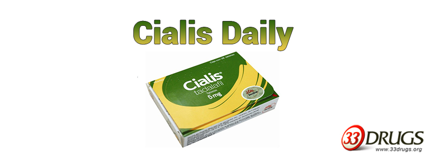 Cialis Daily (Tadalafil) – one of the most effective solutions for patients with erectile dysfunction