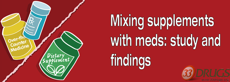 Mixing supplements with meds: study and findings