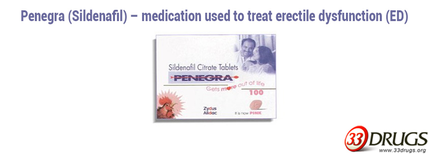 Penegra affects the response to sexual stimulation.