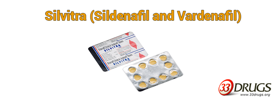 Silvitra (Sildenafil and Vardenafil)