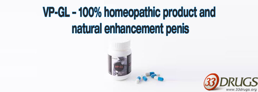 VP-GL – 100% homeopathic product and natural enhancement penis